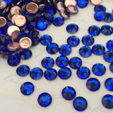 actual photo of the new Swarovski colour release Majestic Blue a vibrant electric blue